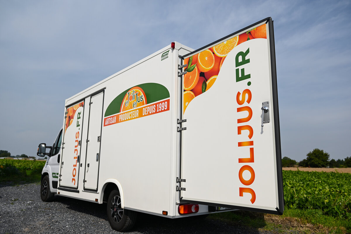 Juice Truck Jolijus en pleine action